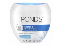 POND'S Crema S Nourishing Face Moisturizer for Women, Skin Care Facial Moisturizer Cream for Dry to Very Dry Skin, Nourishes for up to 24 hours 14.1 oz