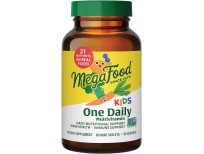 MegaFood Kids One Daily - Kids Vitamins - With Vitamin B, Vitamin C, Vitamin D & Zinc - Bone Health & Immune Support Supplement - Non-GMO, Vegetarian, Made Without 9 Food Allergens - 60 Mini Tabs