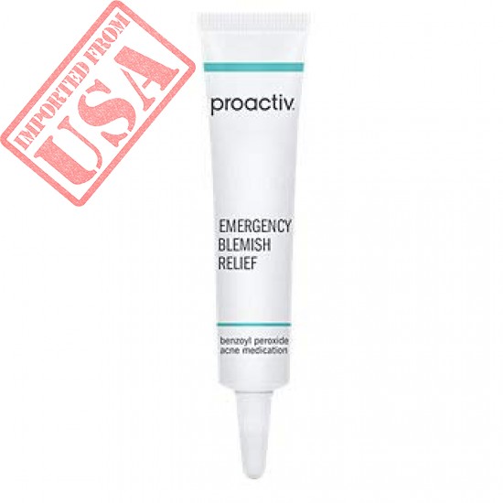 Proactiv Emergency Blemish Relief - Benzoyl Peroxide Gel - Acne Spot Treatment for Face and Body, .33 Oz