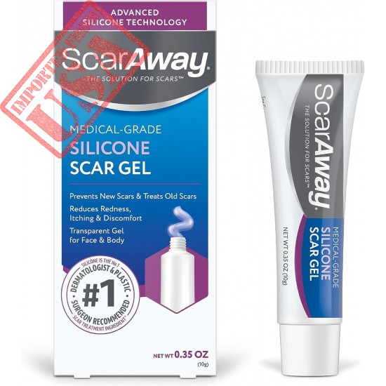 ScarAway 100% Silicone Scar Gel, improves the appearance of scars, USA Made Online in Pakistan