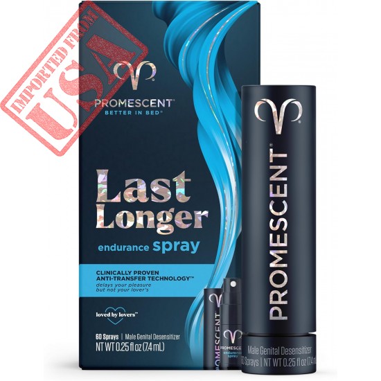 Promescent Desensitizing Delay Spray for Men Clinically Proven to Help You Last Longer in Bed 2.6 ml