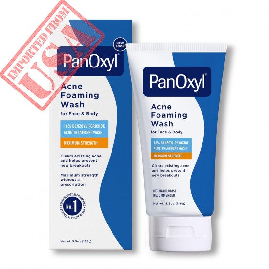 PanOxyl 10% Benzoyl Peroxide Acne Foaming Wash