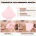 8 Pcs Cotton Powder Puff Face,JASSINS Triangle super soft for Both dry and wet Makeup Setting/Concealer/Loose and Body Powder/Foundation/Blush Makeup Sponge Set (Pink)