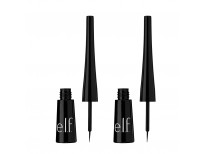 e.l.f. Expert Liquid Liner, High-Pigmented, Extra-Fine Liquid Eyeliner For Precise Definition, Long-Lasting, Vegan & Cruelty-Free, Jet Black, 0.14 oz, 2 count(Pack of 1)