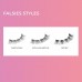 KISS imPRESS Falsies False Eyelashes, Lash Clusters, Spiky', 16 mm, Includes 20 Clusters, 1 applicator, Contact Lens Friendly, Easy to Apply, Reusable Strip Lashes