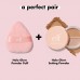 e.l.f. Halo Glow Powder Puff, Soft, Reusable Powder Puff For Applying Loose Or Pressed Powders, Easily Conforms To The Face, Vegan & Cruelty-free