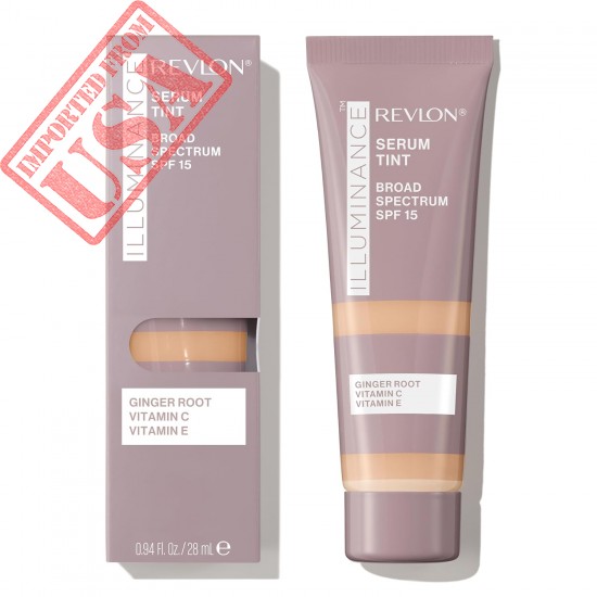 Revlon Illuminance Tinted Serum, Triple Hyaluronic Acid, Evens Out Skin Tone Over Time and Hydrates All Day, SPF 15, 317 Tan Sand, 0.94 fl oz.