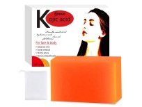 Kojic Acid Body Soap, Face & Body Bath Soap, Skin Soap, Uneven Skin Soap with Tea Tree, Coconut Oil, Vegan Soap