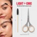 Revlon Designer Series Brow Set, Trimming and Shaping Eyebrow Kit With Brow Scissor and Spoolie Brush, Easy to Use at Home or on The Go, 1 count