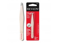 Revlon Designer Series Slant Tweezer, High Precision Tweezer, Made With Long Lasting Stainless Steel, 1 count