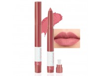 BINGBRUSH Crayon Matte Longwear Lipstick Pack Set,Moisture Smooth Lipliner With Built-in Sharpener Ultimate Lip Crayon for Makeup- Waterproof Velvet Lipgloss Lip Stain (17#Rose Nude)