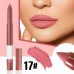 BINGBRUSH Crayon Matte Longwear Lipstick Pack Set,Moisture Smooth Lipliner With Built-in Sharpener Ultimate Lip Crayon for Makeup- Waterproof Velvet Lipgloss Lip Stain (17#Rose Nude)