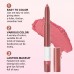 BINGBRUSH Crayon Matte Longwear Lipstick Pack Set,Moisture Smooth Lipliner With Built-in Sharpener Ultimate Lip Crayon for Makeup- Waterproof Velvet Lipgloss Lip Stain (17#Rose Nude)