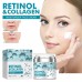 Retinol Cream for Face, Facial Moisturizer with Collagen and Hyaluronic Acid, Anti Aging Cream for Lifting Skin, Day & Night Face Cream Diminishes Wrinkles, Fine Lines, and Dryness