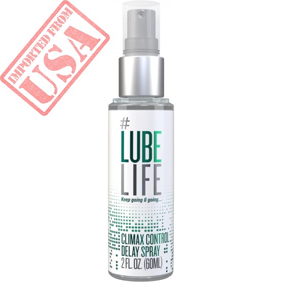 Lube Life Climax Control Delay Spray, Male Genital Desensitizer