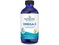 Nordic Naturals Omega -3, Lemon Flavor - 8 oz - 1560 mg Omega-3 - Fish Oil