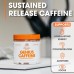 Genius Caffeine Pills 100mg, Extended-Release Microencapsulated Caffeine Pills