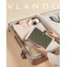 Vlando Travel Jewelry Organizer Case Foldable Jewelry Bags Jewelry Storage