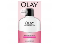 Olay Face Moisturizer, Active Hydrating Beauty Fluid Lotion, Original Facial Moisturizer, 4 Oz. (Pack of 2)