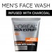 L'Oreal Paris Men Expert Hydra Energetic Daily Facial Cleanser with Charcoal, 2 ct.