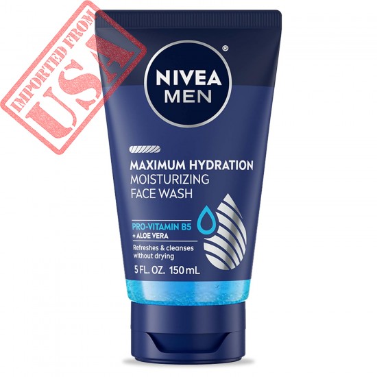 Nivea Men Maximum Hydration Moisturizing Face Wash with Aloe Vera