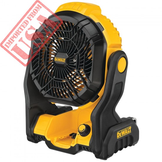 DEWALT 20V MAX Jobsite Fan, Cordless, Portable, Bare Tool Only (DCE512B)