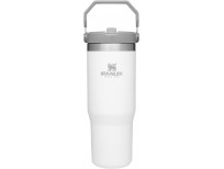 STANLEY IceFlow Stainless Steel Tumbler with Straw, Vacuum Insulated Water Bottle for Home, Office or Car, Reusable Cup with Straw Leak Resistant Flip 