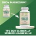 Double Wood Magnesium Glycinate 400mg, 180 Capsules (Vegan Safe, Third Party Tested, Gluten Free, Non-GMO) High Absorption Magnesium by Double Wood Supplements