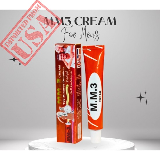 MM3 Cream - 100 Minutes Duration Delay Cream