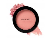 wet n wild Color Icon Blush, Effortless Glow & Seamless Blend infused with Luxuriously Smooth Jojoba Oil, Sheer Finish with a Matte Natural Glow, Cruelty-Free & Vegan - Pinch Me Pink