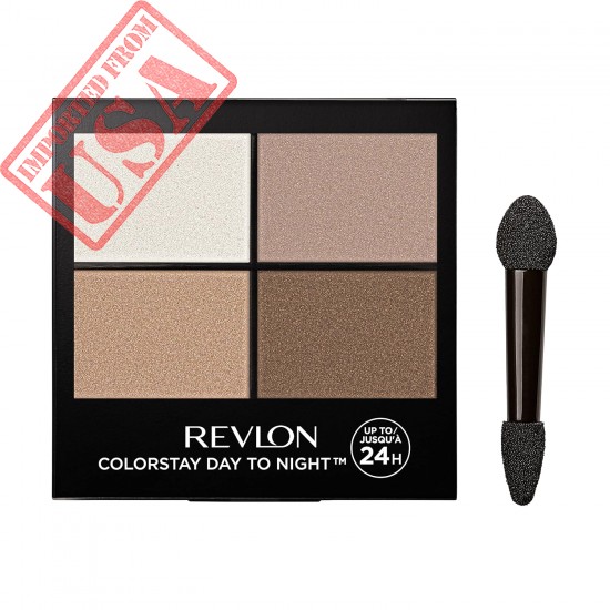 Revlon Eyeshadow Palette, ColorStay Day to Night Up to 24 Hour Eye Makeup, Blendable Matte & Shimmer Finishes, Christian Siriano New York Fashion Week Look: Moonlit Smokeshow, 555 Moonlit, 0.16 oz