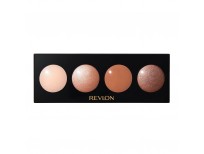 Revlon Crème Eyeshadow Palette, Illuminance Eye Makeup with Crease- Resistant Ingredients, Creamy Pigmented in Blendable Matte & Shimmer Finishes, 710 Not Just Nudes, 0.12 Oz