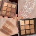 Neutral Nude Brown Eye Shadow Palette,Rose Gold Dark Brown Bronze Naked Cream Eyeshadow Palette Makeup,Highly Pigmented Natural Eyeshadow Palette for Brown Eyes Long Lasting Naturing-Looking