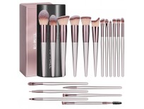 BS-MALL Makeup Brush Set 18 Pcs Premium Synthetic Foundation Powder Concealers Eye shadows Blush Makeup Brushes with black case