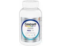 Centrum Minis Silver Multivitamin for Men 50 Plus, Multivitamin/Multimineral Supplement, Vitamin D3, B-Vitamins and Zinc, Non-GMO Ingredients, Supports Memory and Cognition in Older Adults - 280 Ct