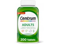 Centrum Adult Multivitamin/Multimineral Supplement with Antioxidants, Zinc, Vitamin D3 and B Vitamins, Gluten Free, Non-GMO Ingredients - 200 Count