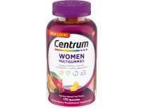 Centrum MultiGummies Gummy Multivitamin for Women, Multivitamin/Multimineral Supplement with Vitamin D3, B Vitamins and Antioxidants, Assorted Fruit Flavor - 170 Count