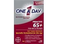 One A Day Proactive 65+, Mens & Womens Multivitamin, Supplement with Vitamin A, Vitamin C, Vitamin D, and Zinc for Immune Health Support*, Calcium, Folic Acid & more, Tablet 150 Count