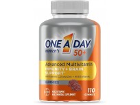 One A Day Women’s 50+ Gummies, Advanced Multivitamin For Women, Vitamins for Brain Support and Immunity Support, Multivitamins with Super 8 B Vitamin Complex, 110 Count