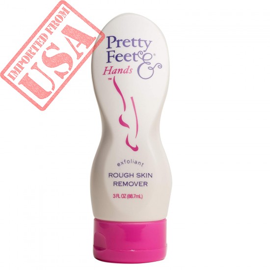 Pretty Feet & Hands Rough Skin Remover-Exfoliant, 3 Fluid Ounce