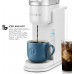 Keurig K-Iced Coffee Maker, Single Serve K-Cup Pod Iced Coffee Maker, With Hot and Cold Coffee Capabilities, Brews Any K-Cup Pod, White