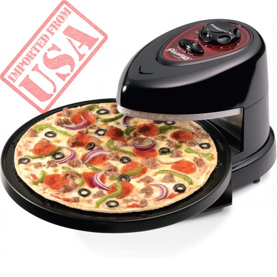 Presto 03430 Pizzazz Plus Rotating Oven, Black