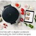 Chefman Everything Maker & Pizza Oven – 1440W Countertop Electric Pizza Maker with 12” Nonstick Cooking Plates, Make Pizza, Quesadillas, Omelettes and More, with Indicator Lights and Vertical Storage