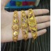 Elevate Your Look with Elegant Gold Plated Bracelets looks like Gold