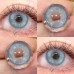 2pcs colored contact lenses color lens for eye lenses Eyecontacts without prescription moon series brown gray pupil