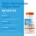 Doctor's Best High Absorption Magnesium Glycinate Lysinate, 100% Chelated, TRACCS, Not Buffered, Non-GMO, Vegan, Gluten & Soy Free, 100 mg, 120 Tablets (Packaging May Vary)