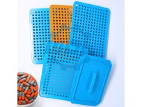 Manual Capsule Filling Plate - 200 Holes for 0# Capsule Shells - Easy-to-Use Capsule Plate with Glue-Free Design