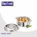 Maxfresh Royal Hotpot, Stainless Steel Solid Casserole,Insulated Hot Pot,3000ml Capacity, Set of 1, Silver,Hot Pot for Meal chapati Curry roti