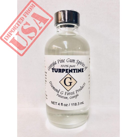 4 Oz 100% Pure Gum Spirits of Turpentine