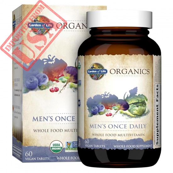 Garden of Life Organics Men's Once Daily Whole Food Multivitamin